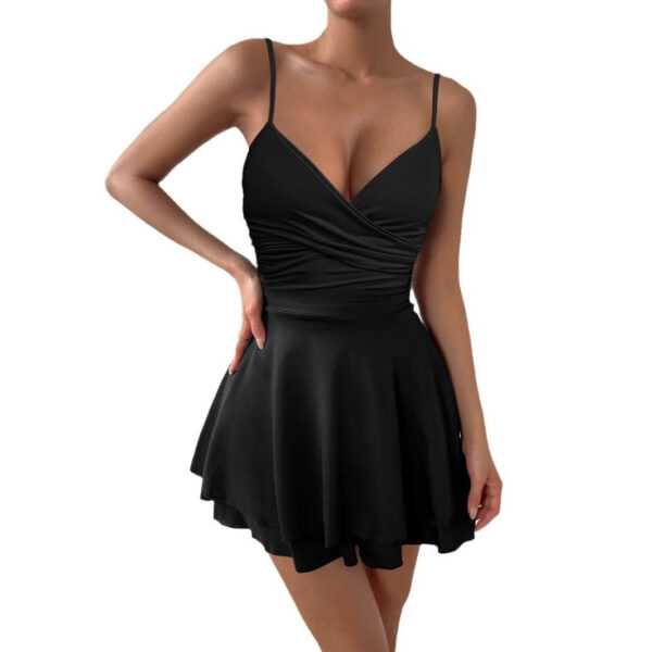 Backless Ruched Bodycon Dress