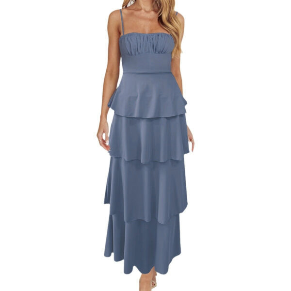 Hot-Selling Ruched Lace-Up Dress