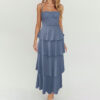 Hot-Selling Ruched Lace-Up Dress